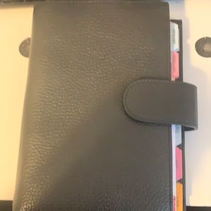 Black Moterm personal size planner